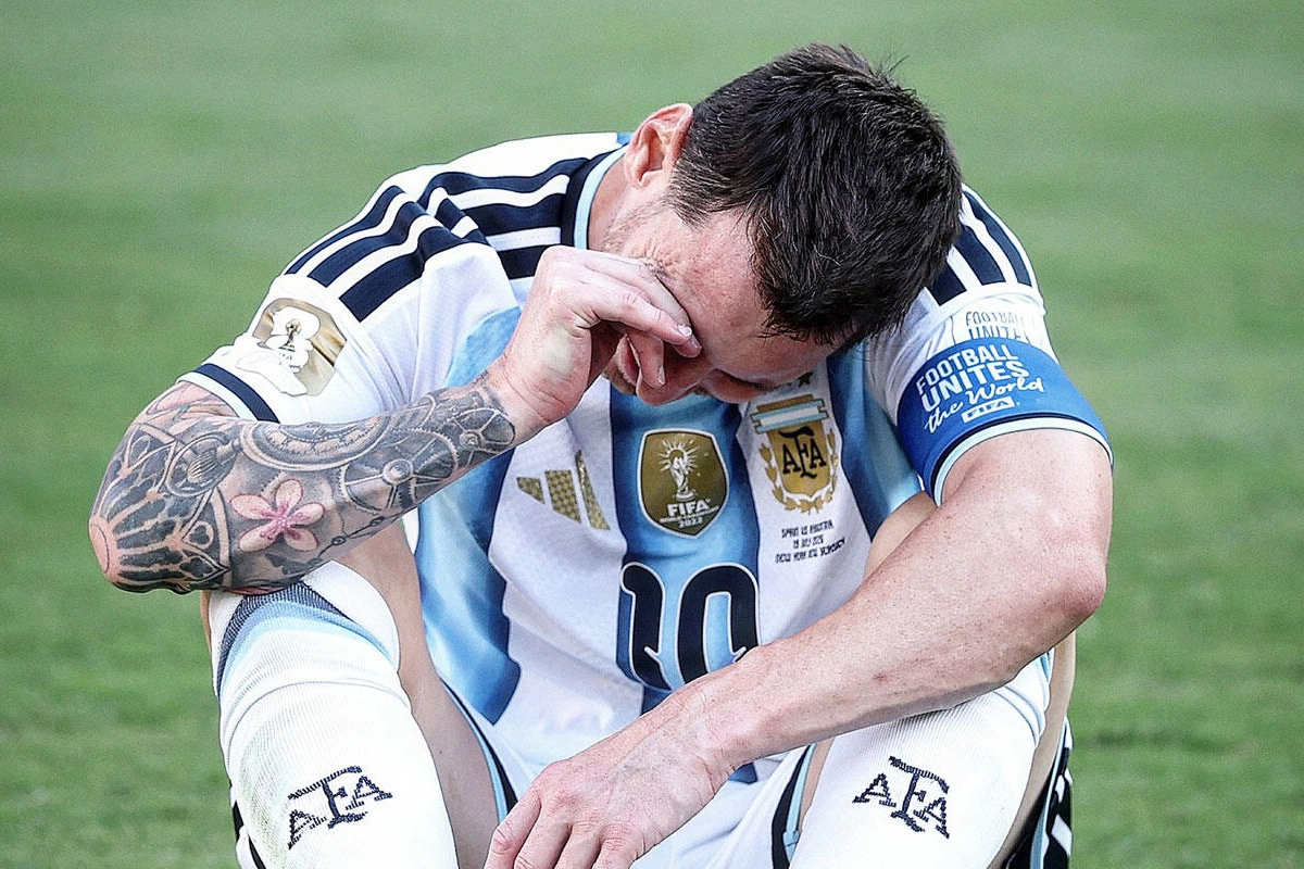 Messi Argentina millisində karyerasını başa vurdu