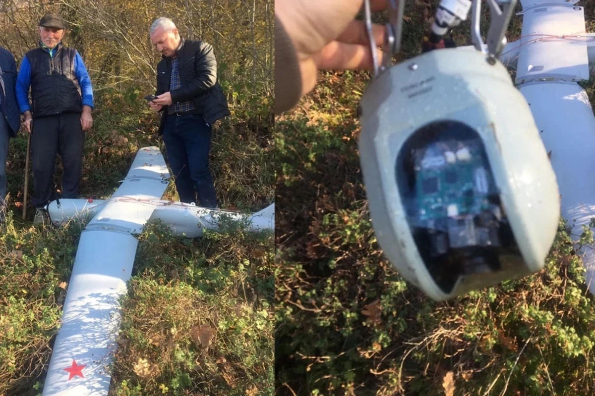 Rusiya kəşfiyyat PUA-sı Türkiyədə qəzaya uğrayıb