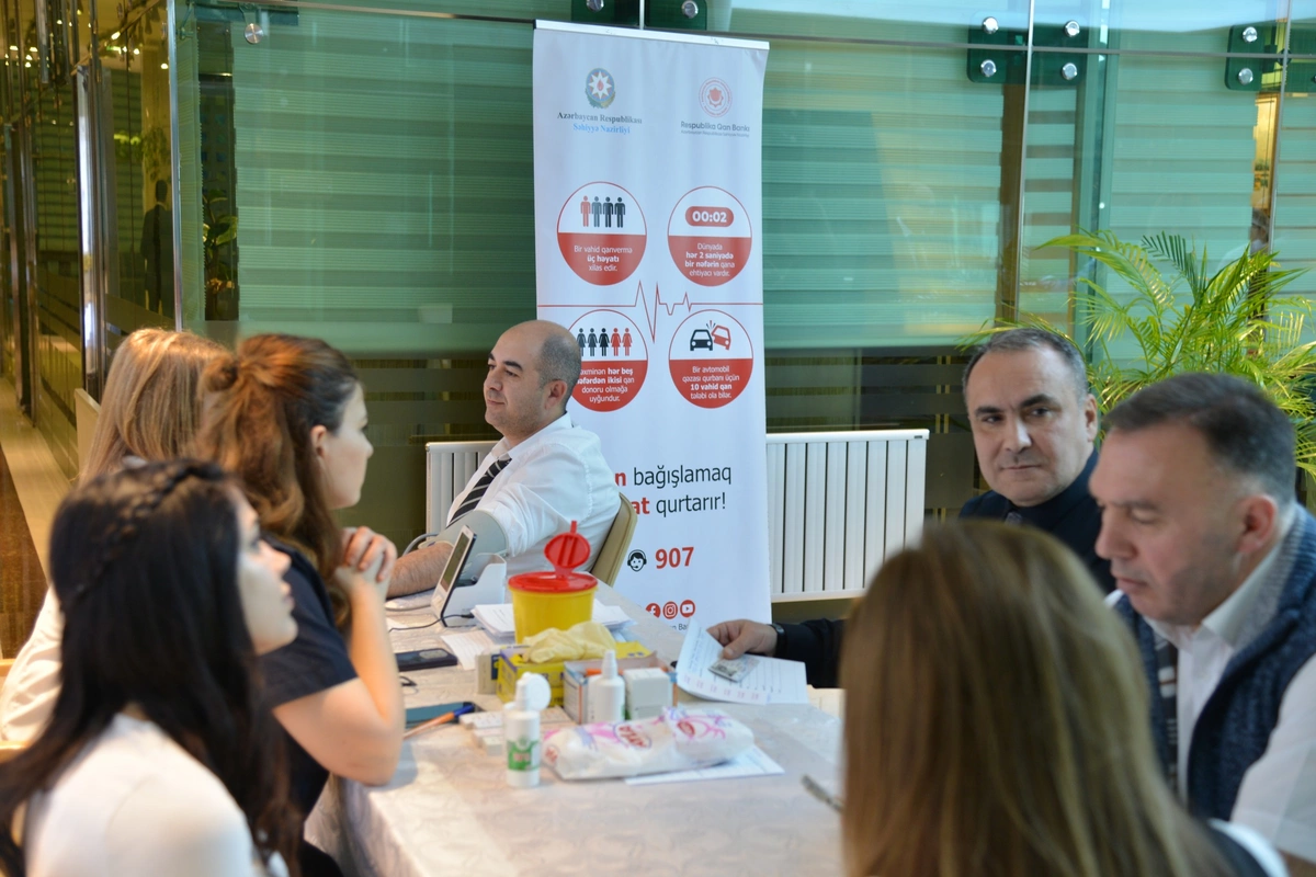 Azpetrol şirkətində Konstitusiya və Suverenlik ili çərçivəsində qanvermə aksiyası keçirilib