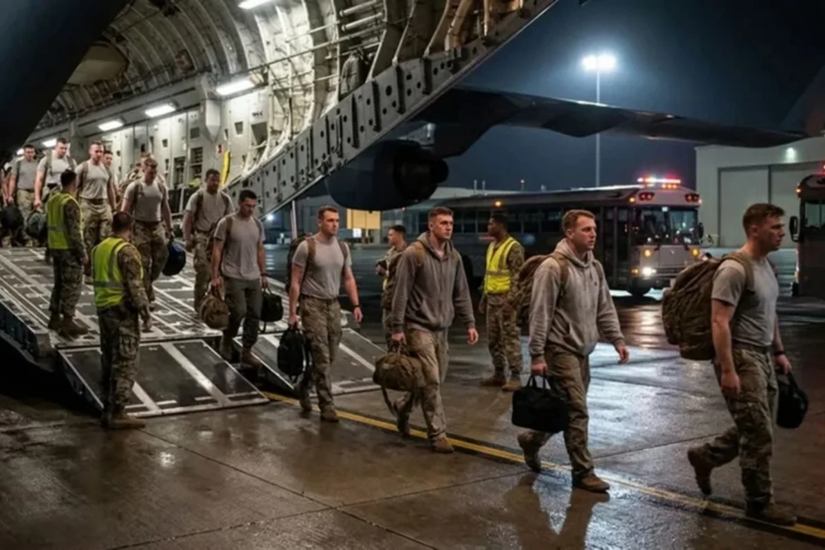 The US has begun an urgent evacuation of military personnel in the Middle East