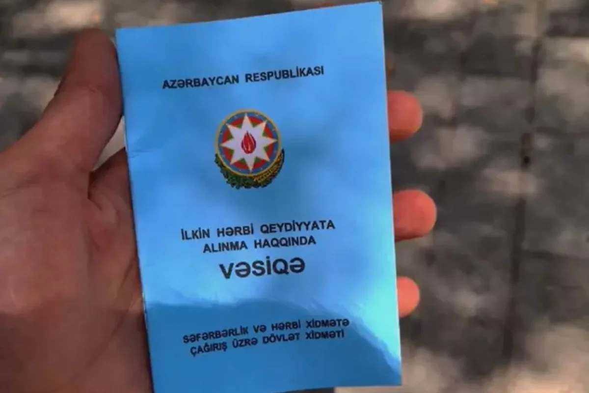 Azərbaycanın kişi cinsli vətəndaşlarının ilkin hərbi qeydiyyata alınması qaydası təsdiqlənib