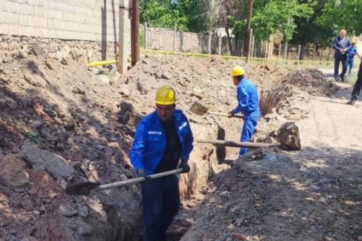 Culfanın Ərəzin kəndində 60 evin içməli su təminatı yaxşılaşdırılır
