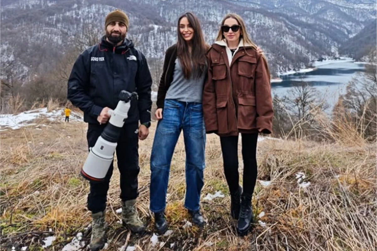 Leyla Əliyeva Alena Əliyeva ilə Göygölə səfərindən paylaşım edib