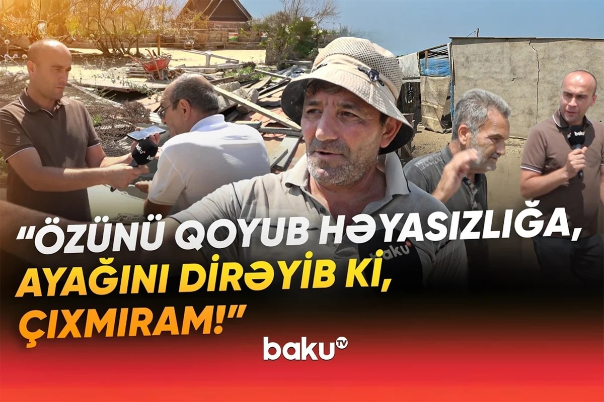 Скандал в Кюрдаханы: разрешил пожить на даче, а теперь не может выселить