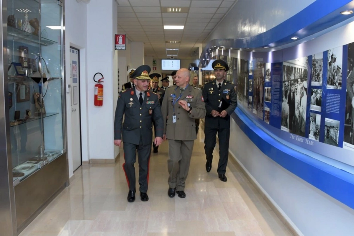 Azərbaycan hərbi nümayəndə heyəti NATO-nun Müdafiə Kollecində olub