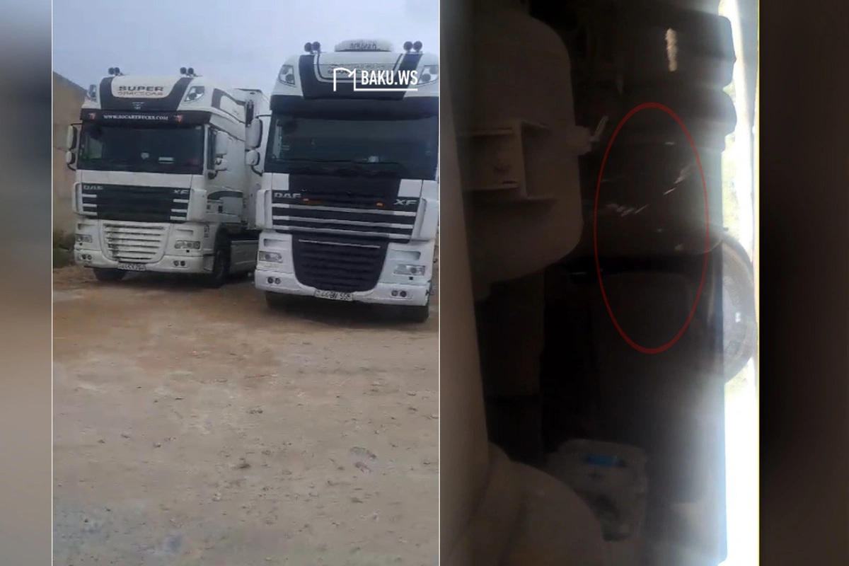 Bakıda iki yük maşınından bahalı ehtiyat hissələri oğurlandı - VİDEO Bakıda iki yük maşınından bahalı ehtiyat hissələri oğurlandı - VİDEO