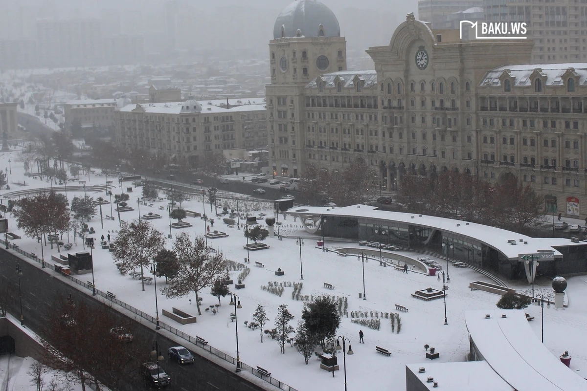 Bakıda hava bu tarixdə kəskin dəyişir: Qar yağacaq