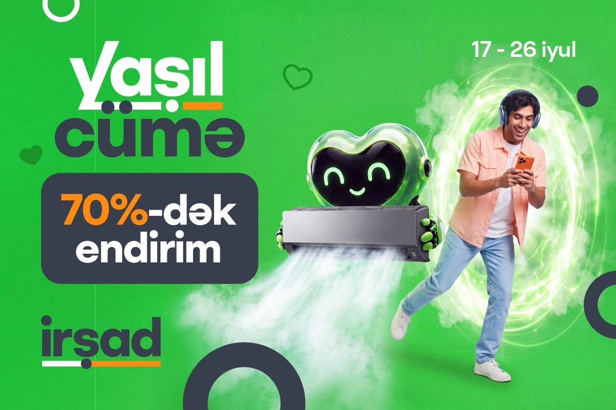 Elektronika və məişət texnikasında 70%-dək endirim və sərfəli hissəli ödəniş imkanları