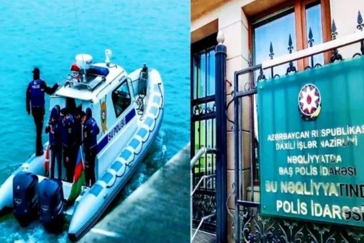 Su polisi Hövsanda qanunsuz balıq ovu ilə məşğul olan şəxsi saxlayıb