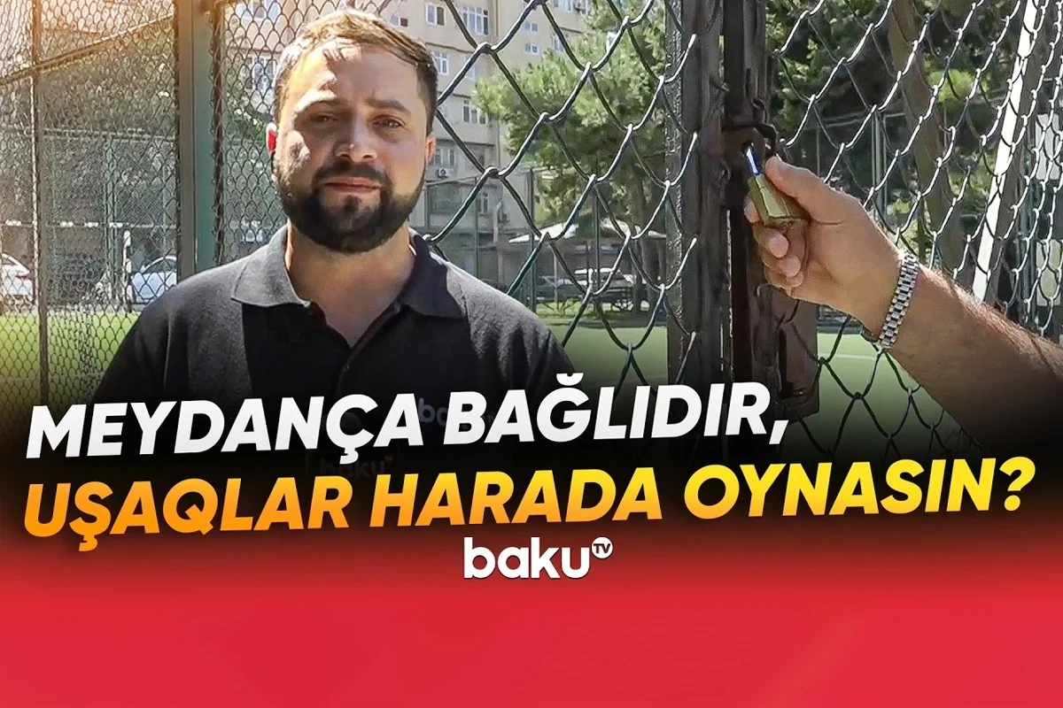 Xətai rayonunda stadion problemi: Uşaqlar avtodayanacaqda oynamağa məcburdur