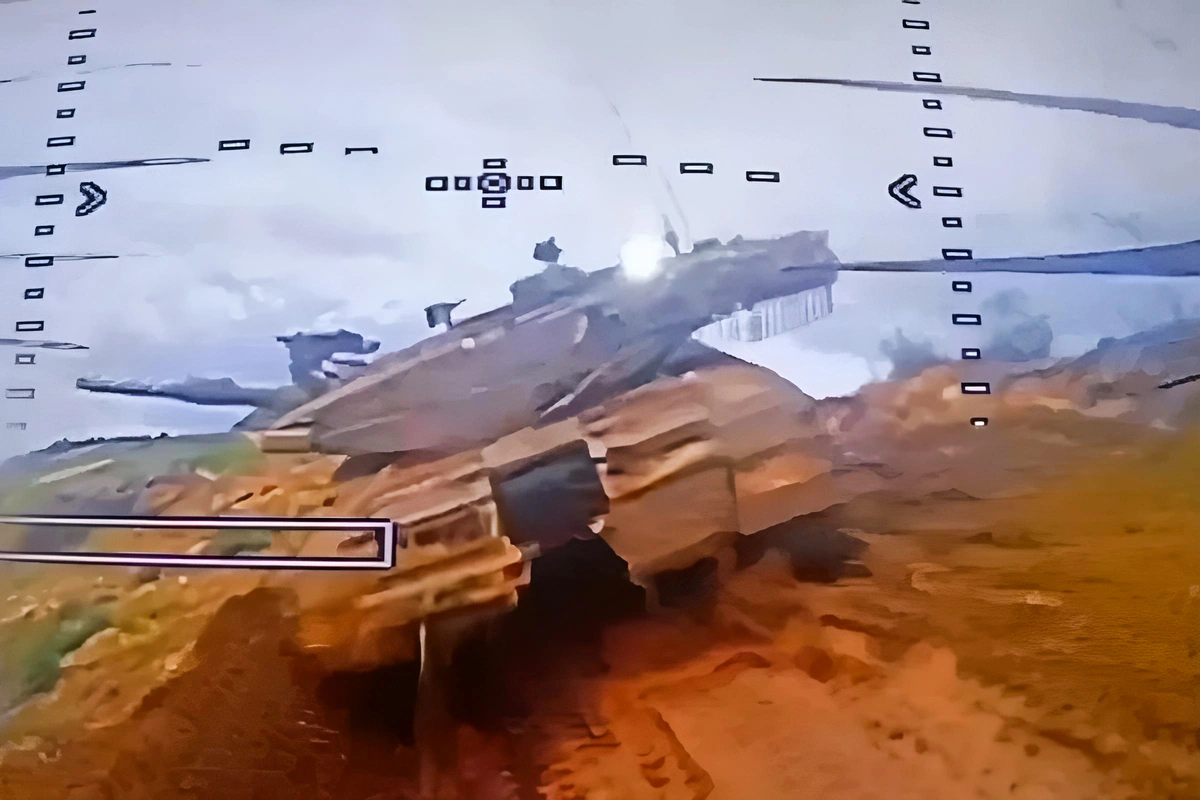 İsrail ordusunun daha bir tankı vuruldu - ANBAAN VİDEO