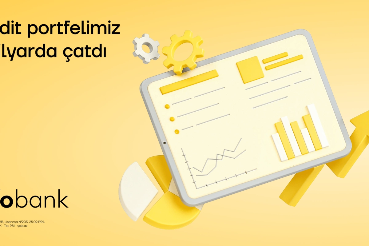 Yelo Bank-dan yeni rekord: kredit portfeli 1 milyard manata çatdı! Yelo Bank-dan yeni rekord: kredit portfeli 1 milyard manata çatdı!