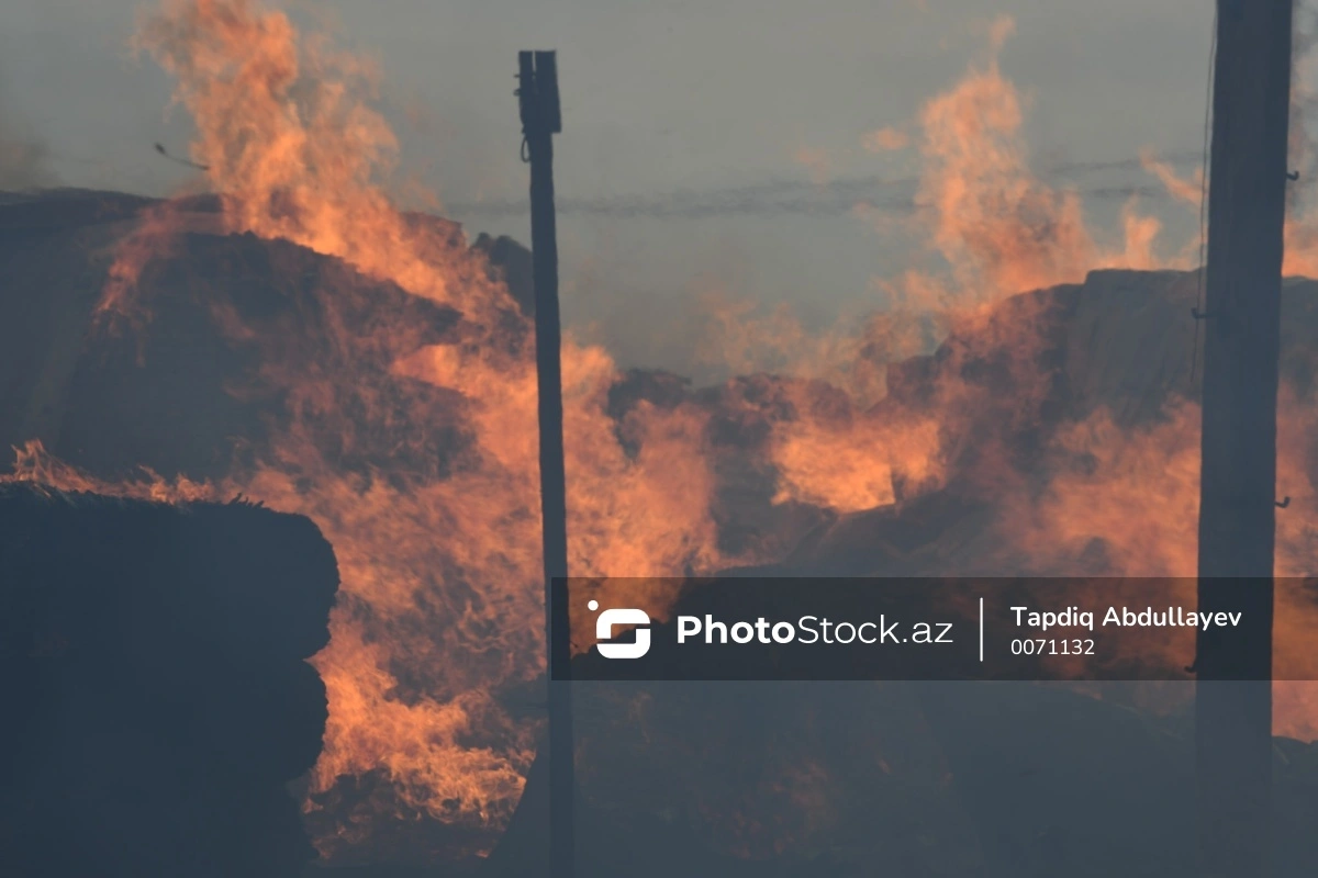 Füzulidə tövlə yandı, alov kitabxanaya keçdi Füzulidə tövlə yandı, alov kitabxanaya keçdi