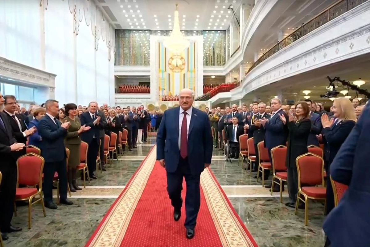 The seventh inauguration of Alexander Lukashenko took place in Minsk