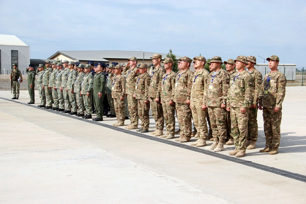 Azərbaycan və Qazaxıstan hərbçilərinin iştirakı ilə PUA təlimi keçirilir Azərbaycan və Qazaxıstan hərbçilərinin iştirakı ilə PUA təlimi keçirilir