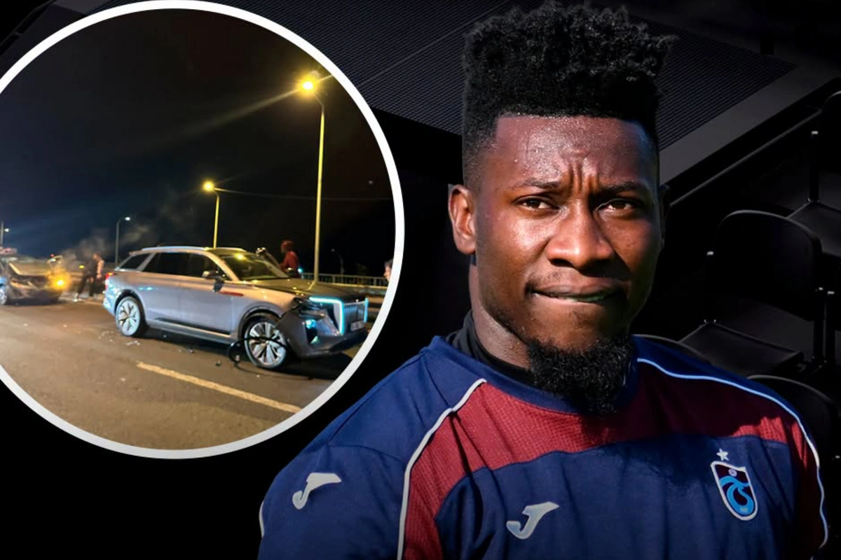 Trabzonsporun qapıçısı Andre Onana ağır qəzaya düşərək xəstəxanaya yerləşdirilib