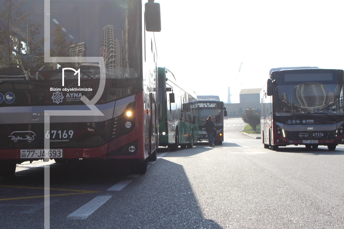 В Баку изменены схемы движения по нескольким автобусным маршрутам - ПРИЧИНА