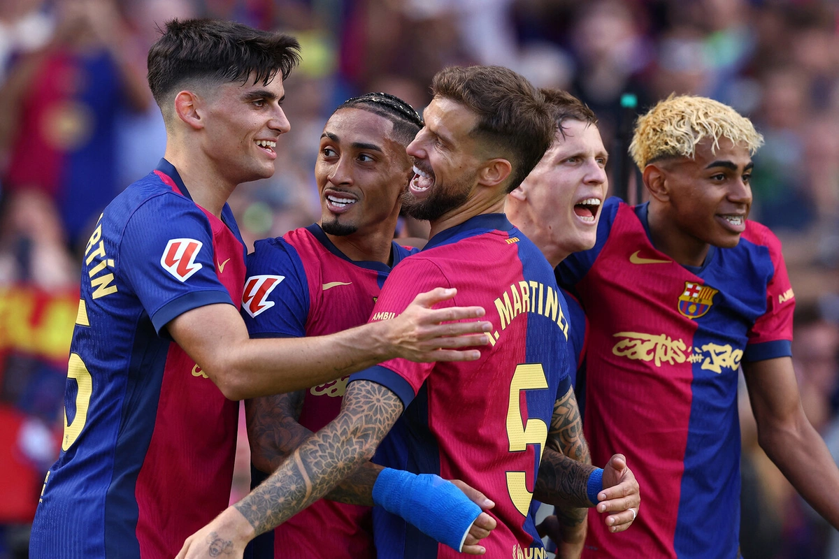 In Barcelona players are forbidden to celebrate