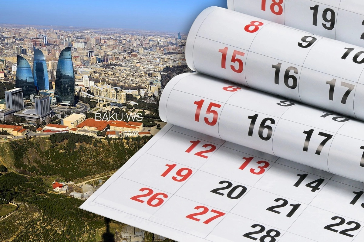 Sabahdan Azərbaycanda 4 gün iş olmayacaq Sabahdan Azərbaycanda 4 gün iş olmayacaq