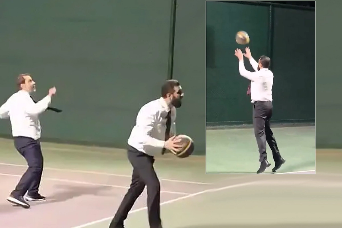 Suriya Prezidenti Dəməşqdə basketbol oynayıb