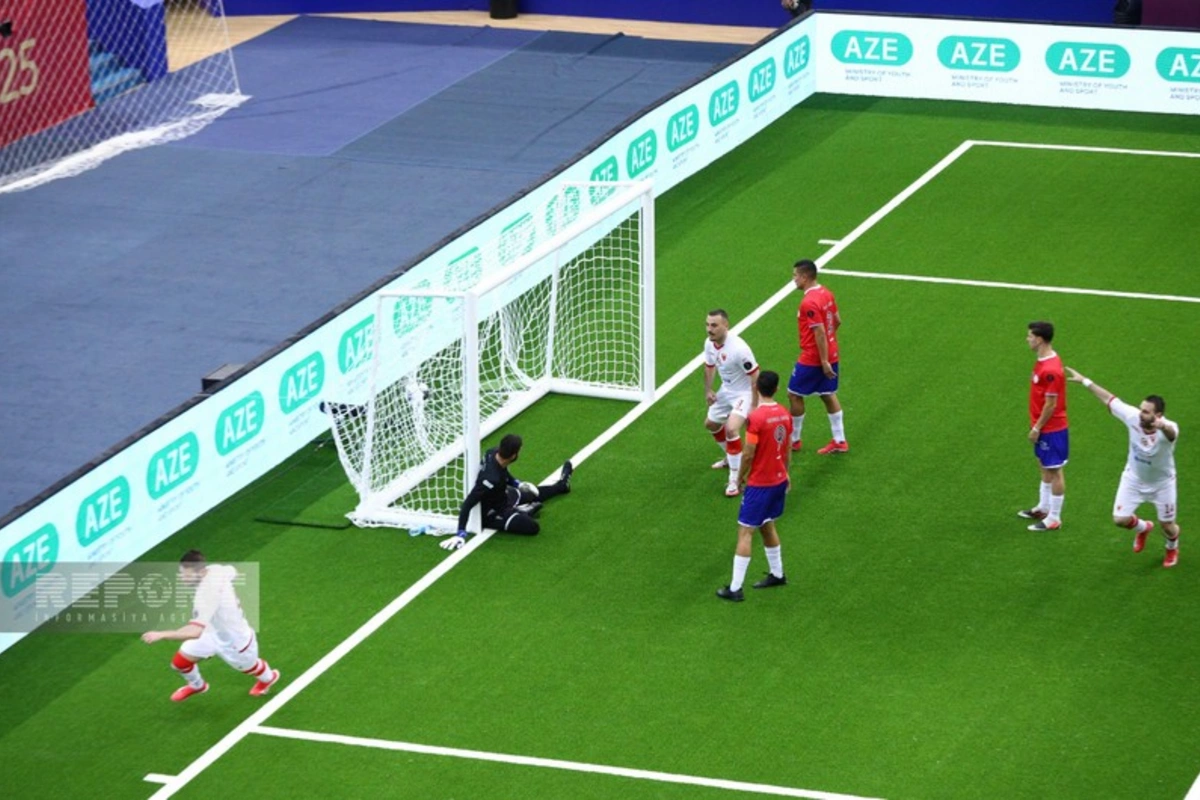 Monteneqro Bakıda minifutbol üzrə dünya çempionatında Kosta Rikanı darmadağın edib Monteneqro Bakıda minifutbol üzrə dünya çempionatında Kosta Rikanı darmadağın edib