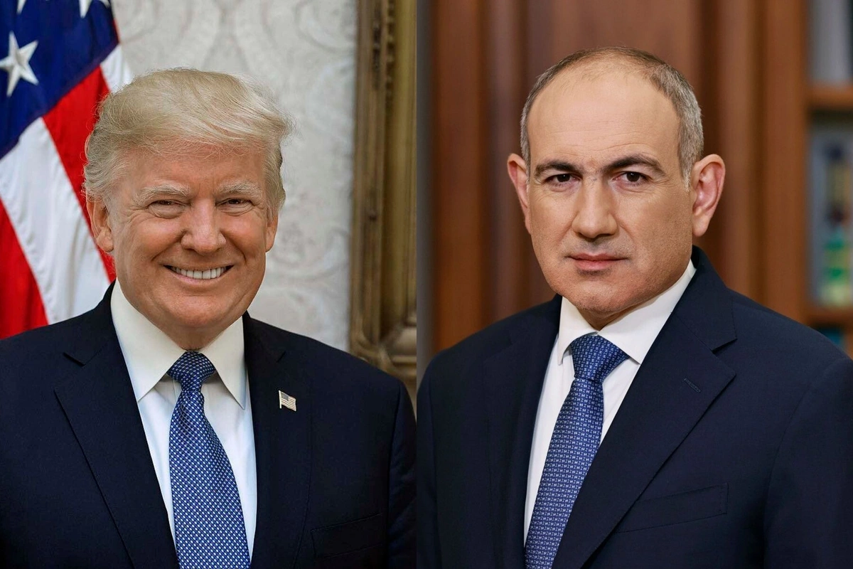 Начались переговоры между Дональдом Трампом и Николом Пашиняном