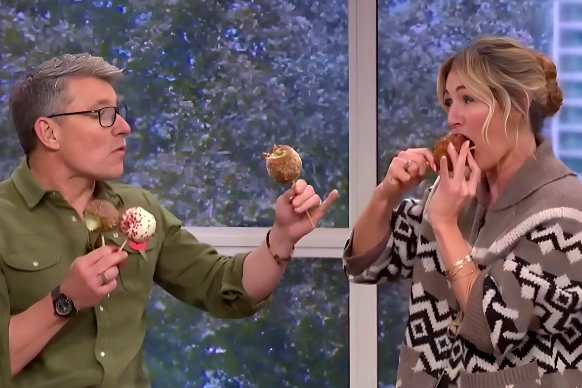 Известная ведущая сломала зуб в прямом эфире