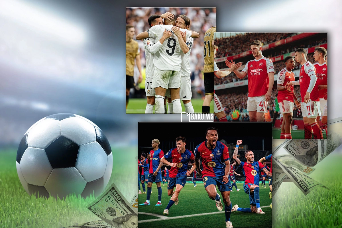 2025-ci ilin ən BAHALI futbol klubları - SİYAHI 2025-ci ilin ən BAHALI futbol klubları - SİYAHI