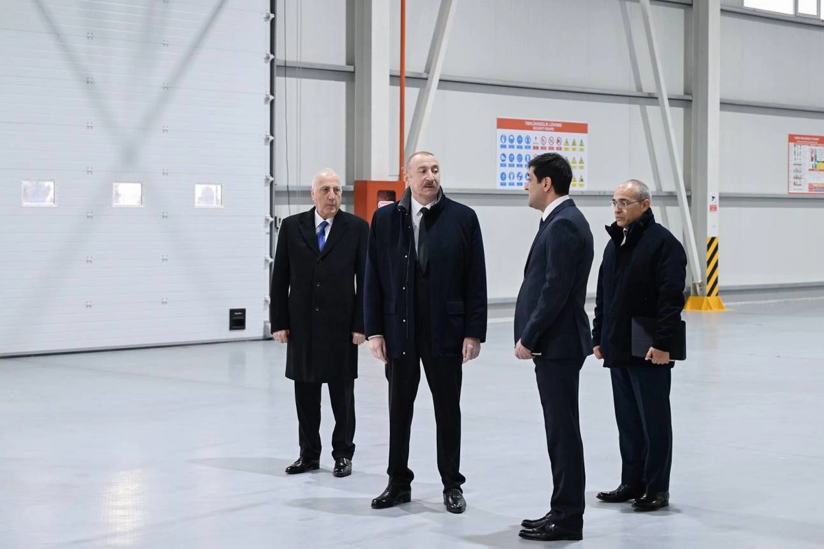 Sumqayıt Sənaye Parkında karton və qutu taralarının istehsalı müəssisəsinin açılışı olub