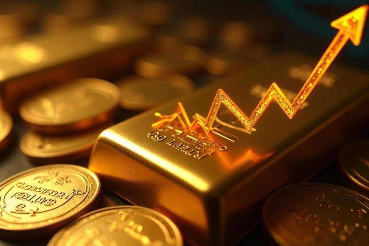Qızılın qiyməti yeni rekord vurdu - 4200 dolları keçdi Qızılın qiyməti yeni rekord vurdu - 4200 dolları keçdi