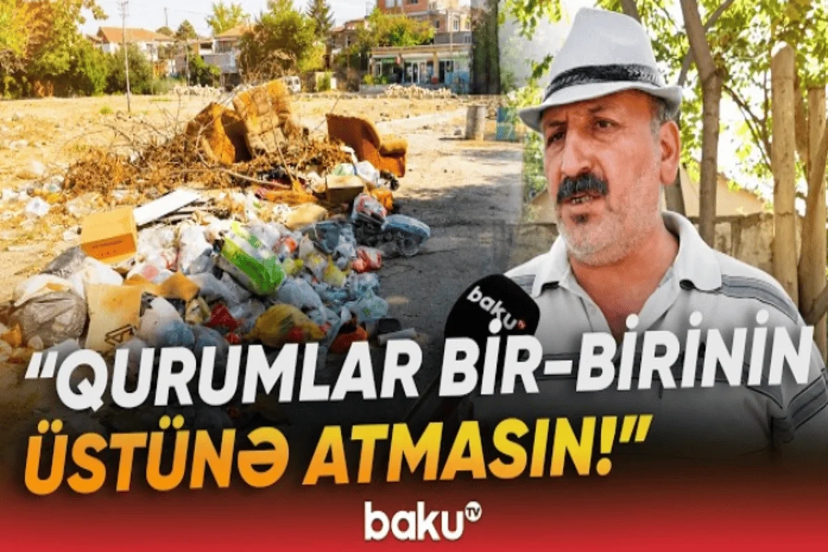 Yol bərbad, su problemi, ətraf zibillik: Sabunçuda sakinlərdən ŞİKAYƏT