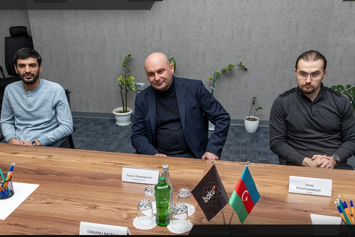 Gürcüstanın Host TV telekanalının rəhbərliyi Baku TV-nin iş prosesi ilə tanış olub