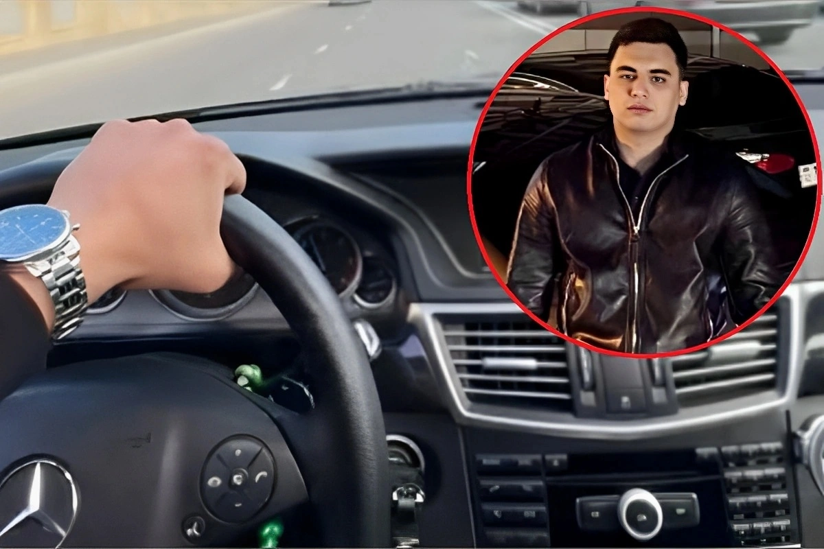Bakıda gənc əks istiqamətli yola çıxıb özünü videoya çəkdi - Təhlükə saçdı