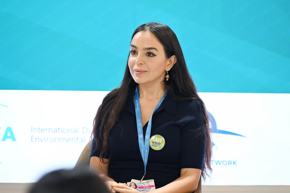 Leyla Əliyeva Oquldjaxan Atabayeva ilə görüşüb Leyla Əliyeva Oquldjaxan Atabayeva ilə görüşüb