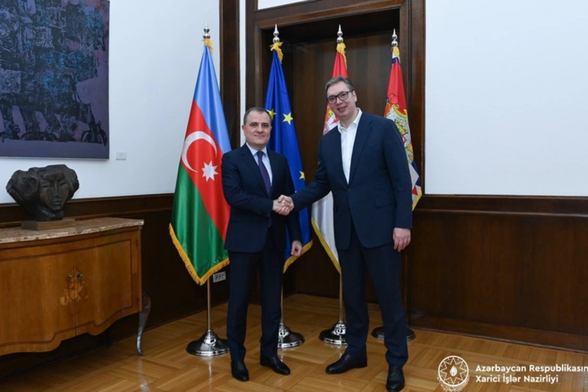 Александр Вучич принял Джейхуна Байрамова Александр Вучич принял Джейхуна Байрамова