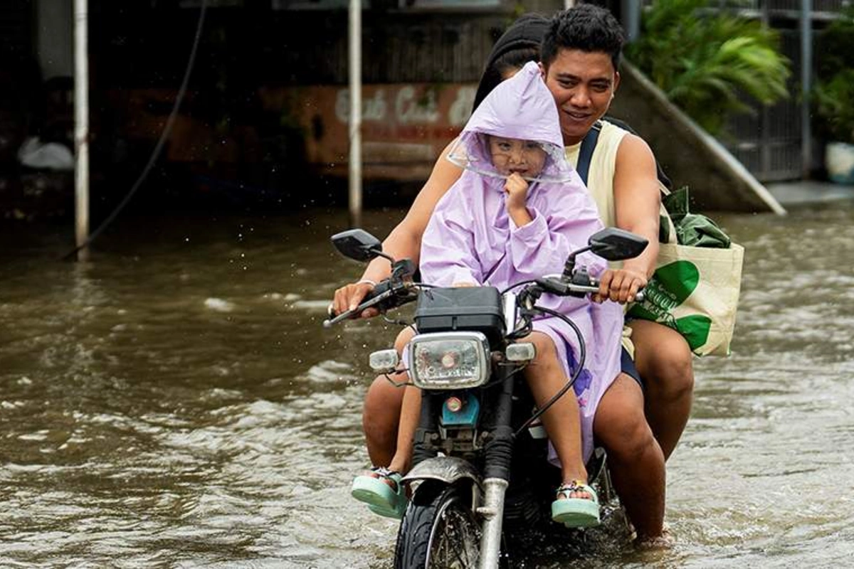 In the Philippines, more than 3.4 million residents have left their homes due to typhoons