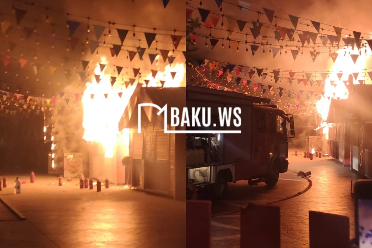 Bakıdakı yanğın qısa müddətdə söndürülüb