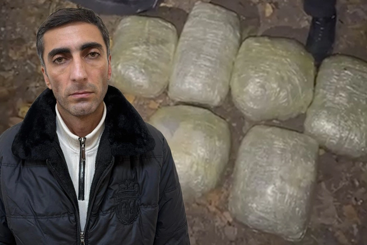 Bakıda narkokuryerdə 13 kq narkotik aşkarlanıb