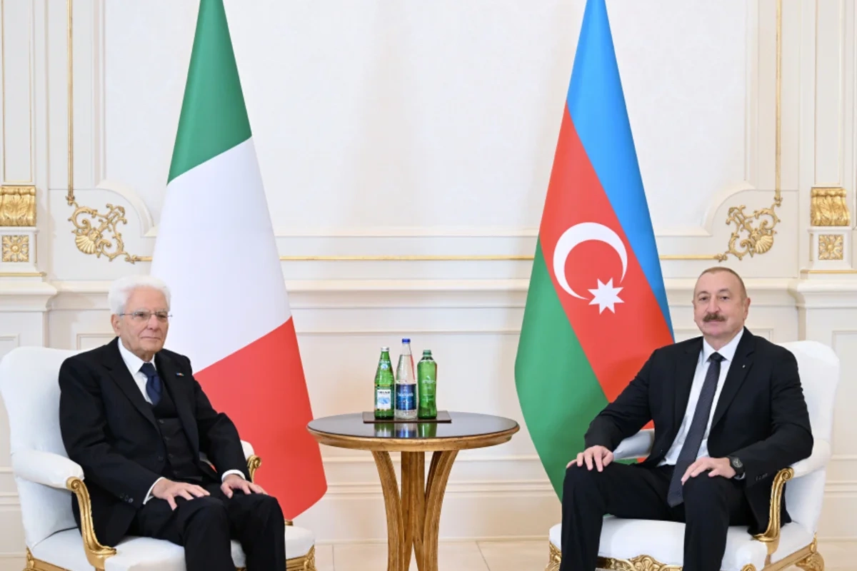 Ilham Aliyev sent a letter to Sergio Mattarella