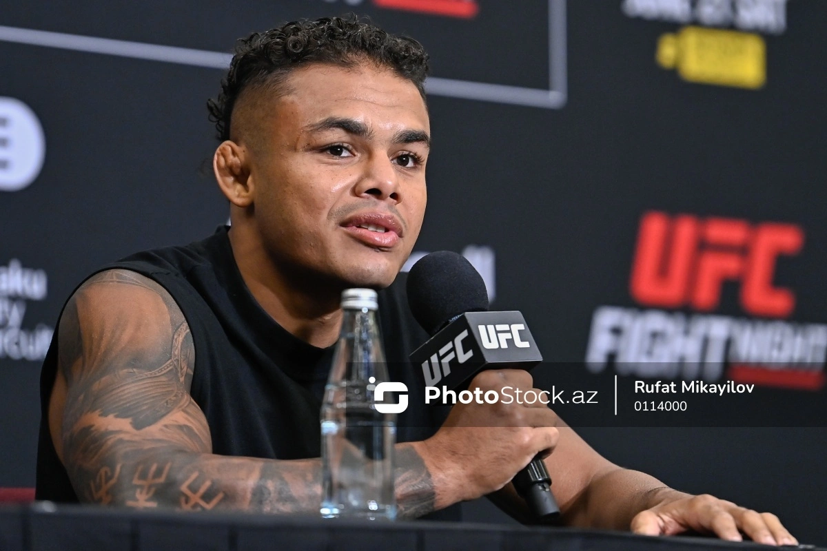 Бразильскому бойцу понравились азербайджанские фанаты UFC Бразильскому бойцу понравились азербайджанские фанаты UFC