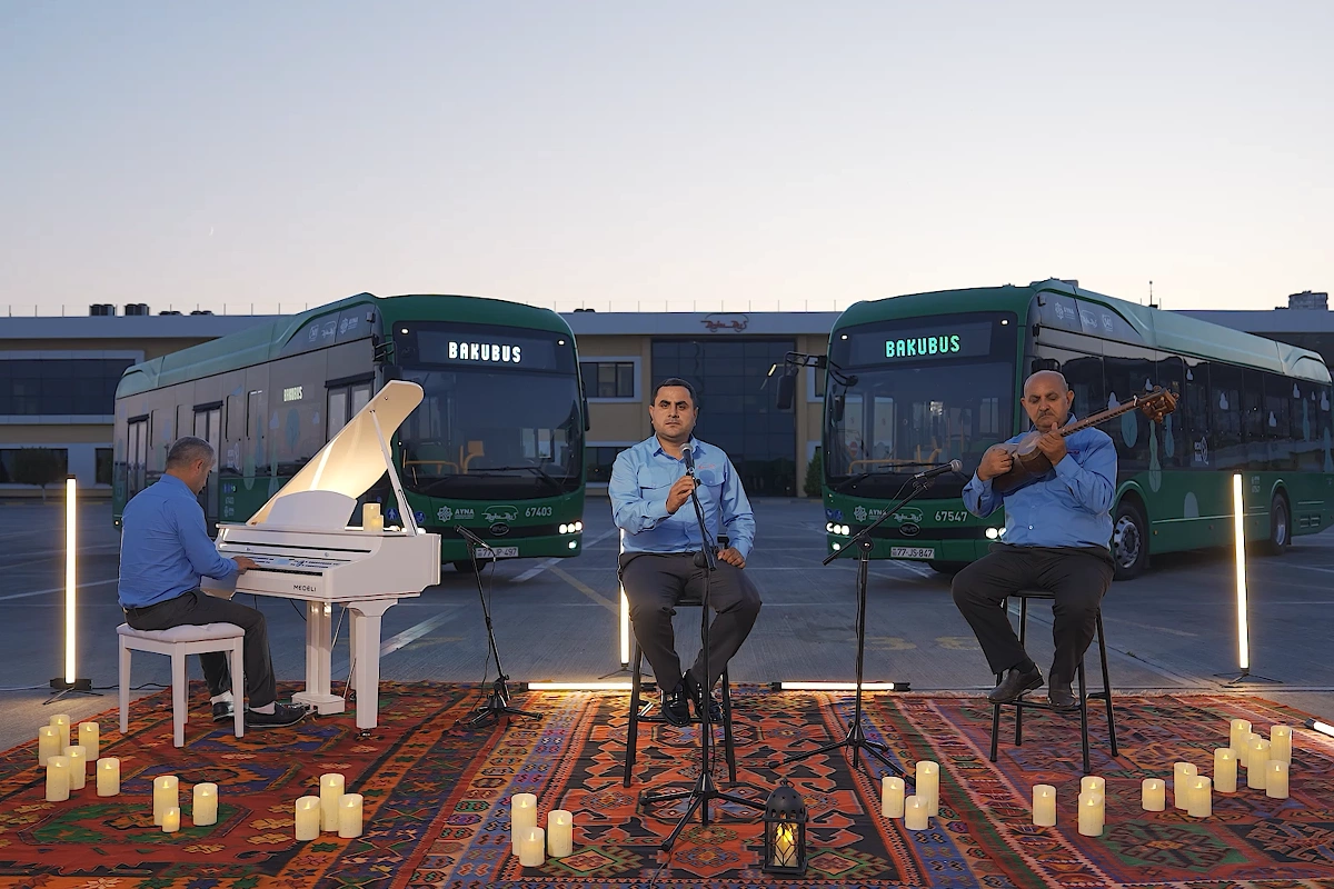 BakuBus sürücülərindən Milli Musiqi Gününə özəl layihə: Depoda İntizar sədaları