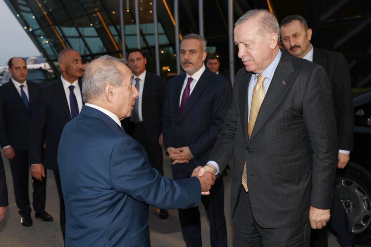 Rəcəb Tayyib Ərdoğanın Azərbaycana səfəri başa çatıb