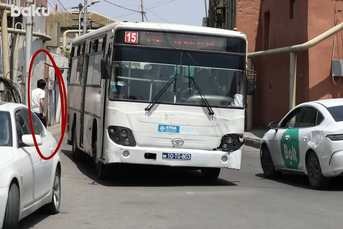 Piyadaların kabusuna çevrilən yol: Keşlə məscidinin qarşısındakı ərazidə PROBLEM