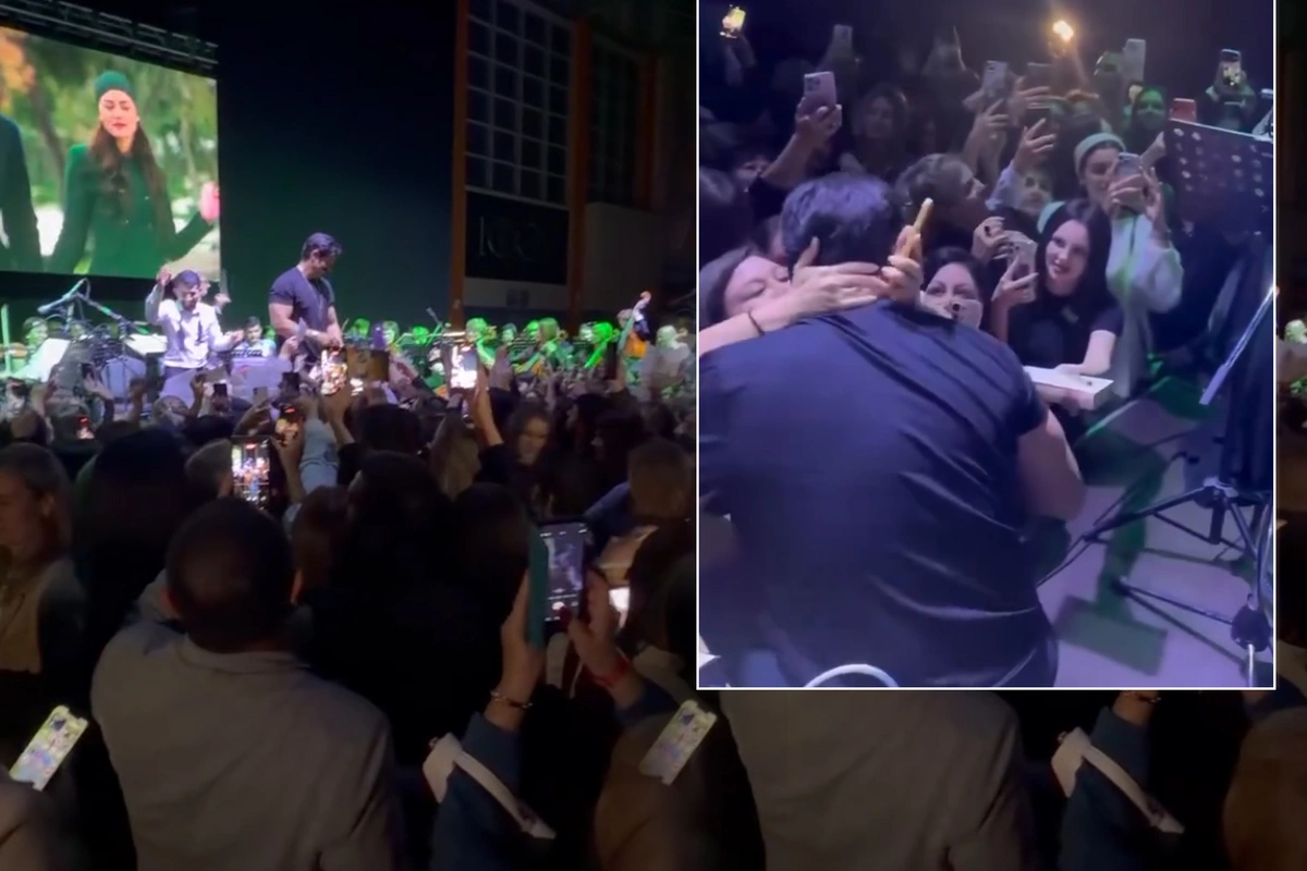 Burak Özçivit Rusiyada fanat izdihamı ilə qarşılaşdı