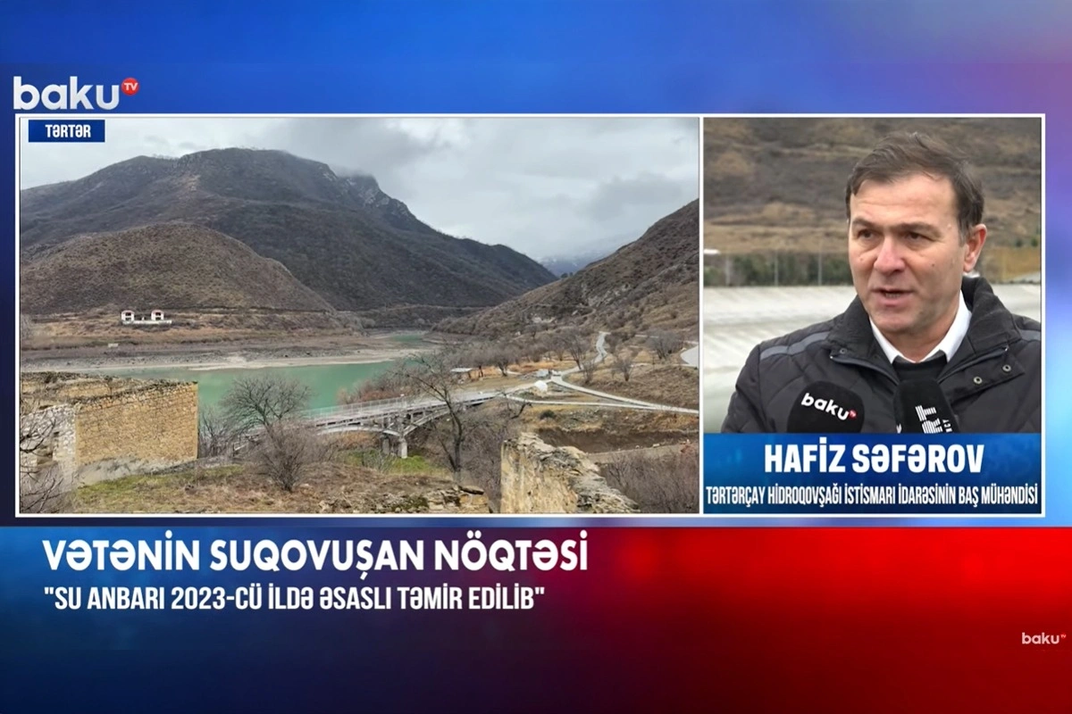 The Sugovushan reservoir, playing a key role in the ecological restoration of the region