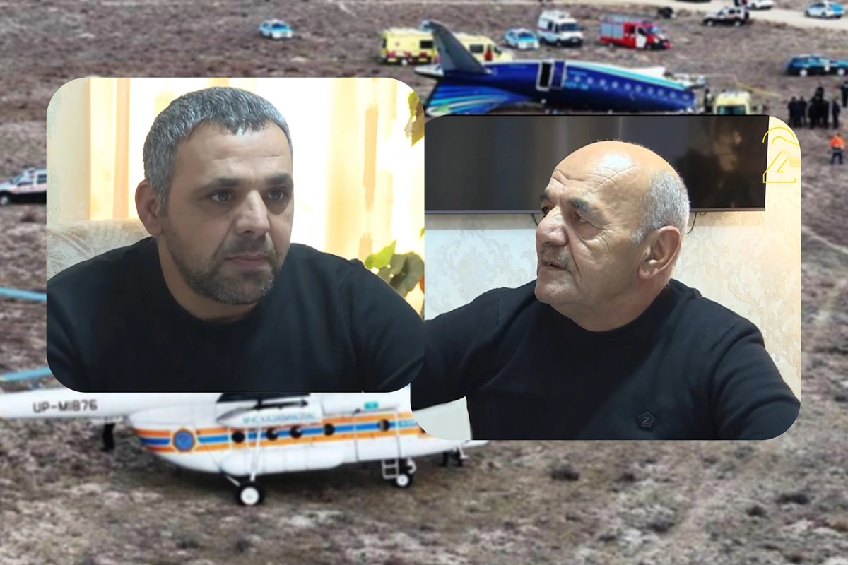 AZAL-ın təyyarə qəzasından sağ çıxan ata-oğul: Dedilər, dənizə düşəcəyik
