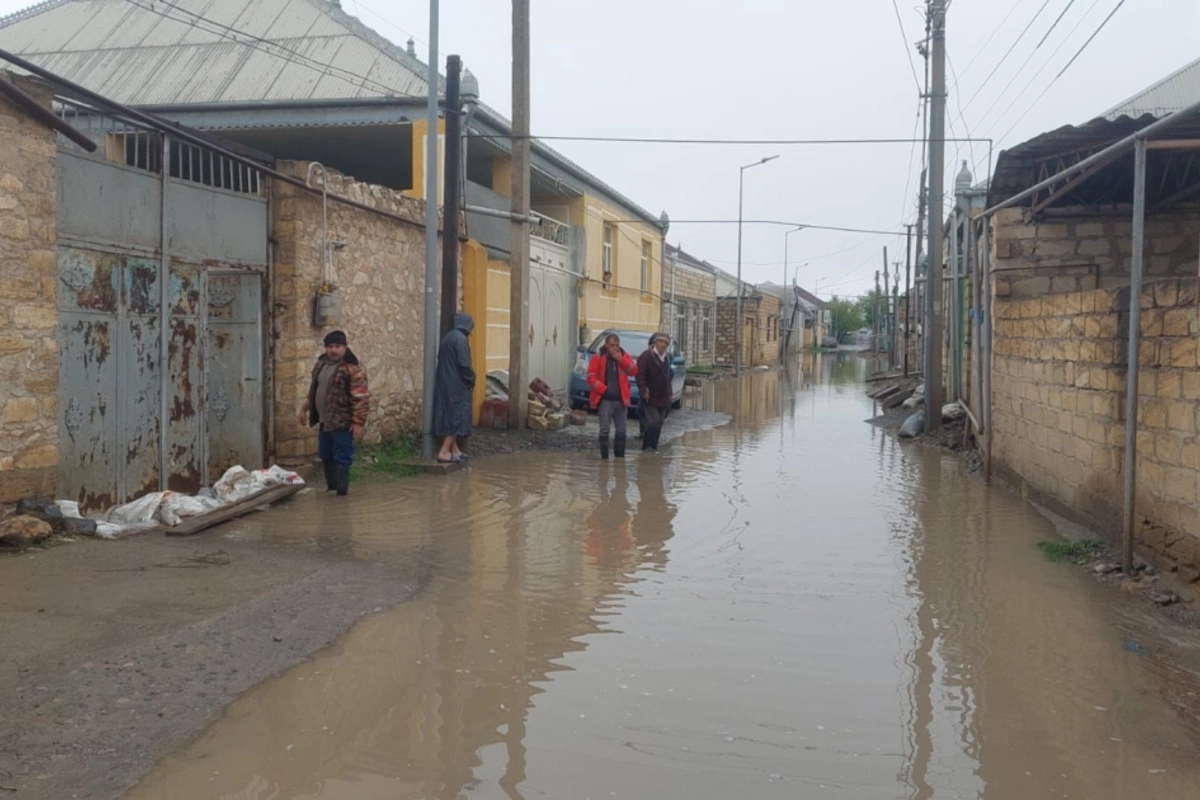 Yağış suları ilə bağlı bu küçədə təmir işləri aparılacaq