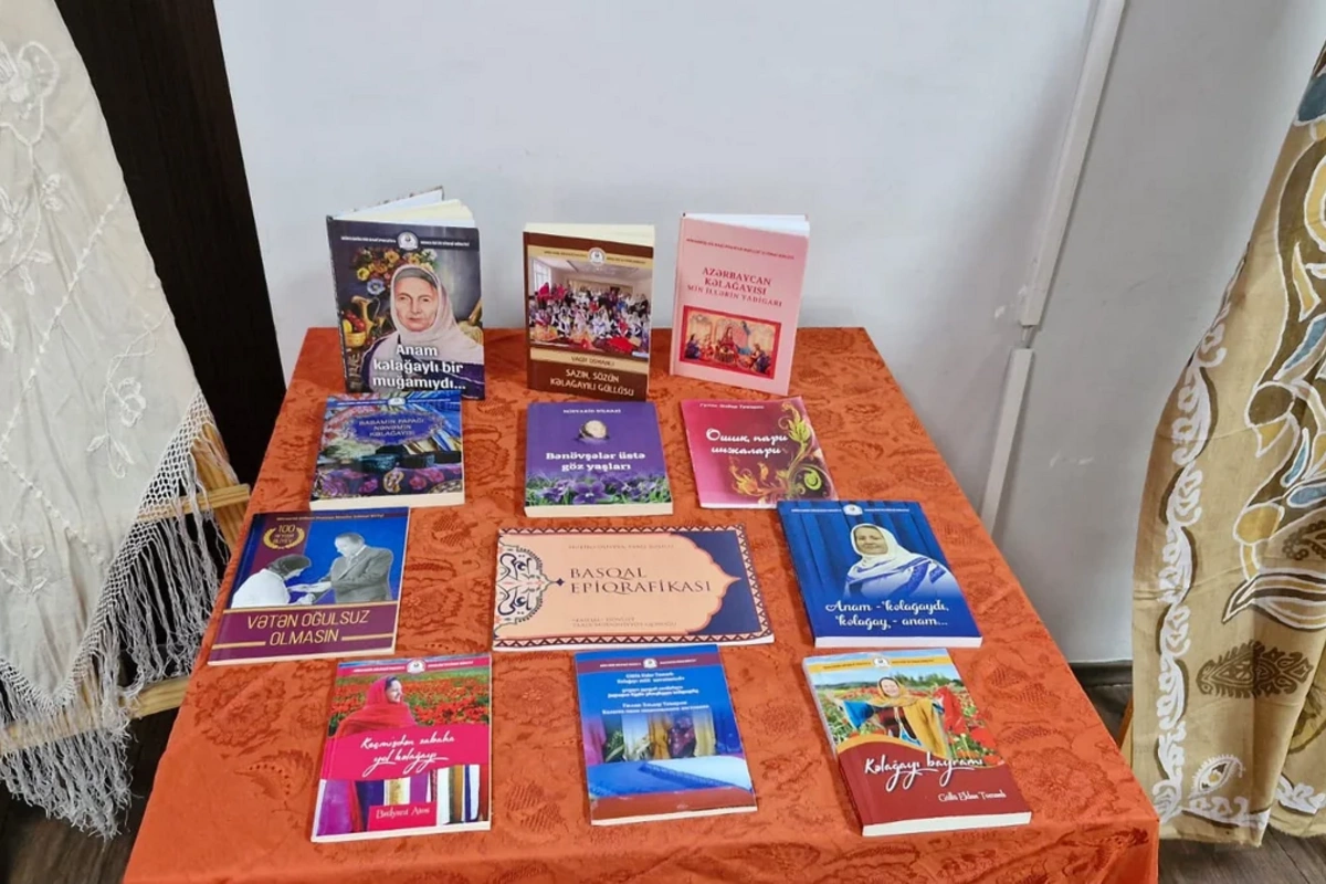 Tbilisidə Azərbaycan kəlağayısına həsr olunmuş kitab təqdim edilib