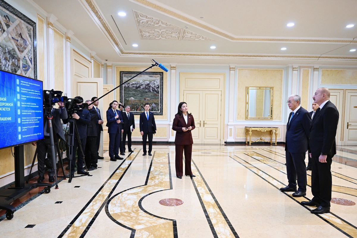 Astanada Orta dəhlizin inkişafı birgə layihəsi təqdim edilib Astanada Orta dəhlizin inkişafı birgə layihəsi təqdim edilib