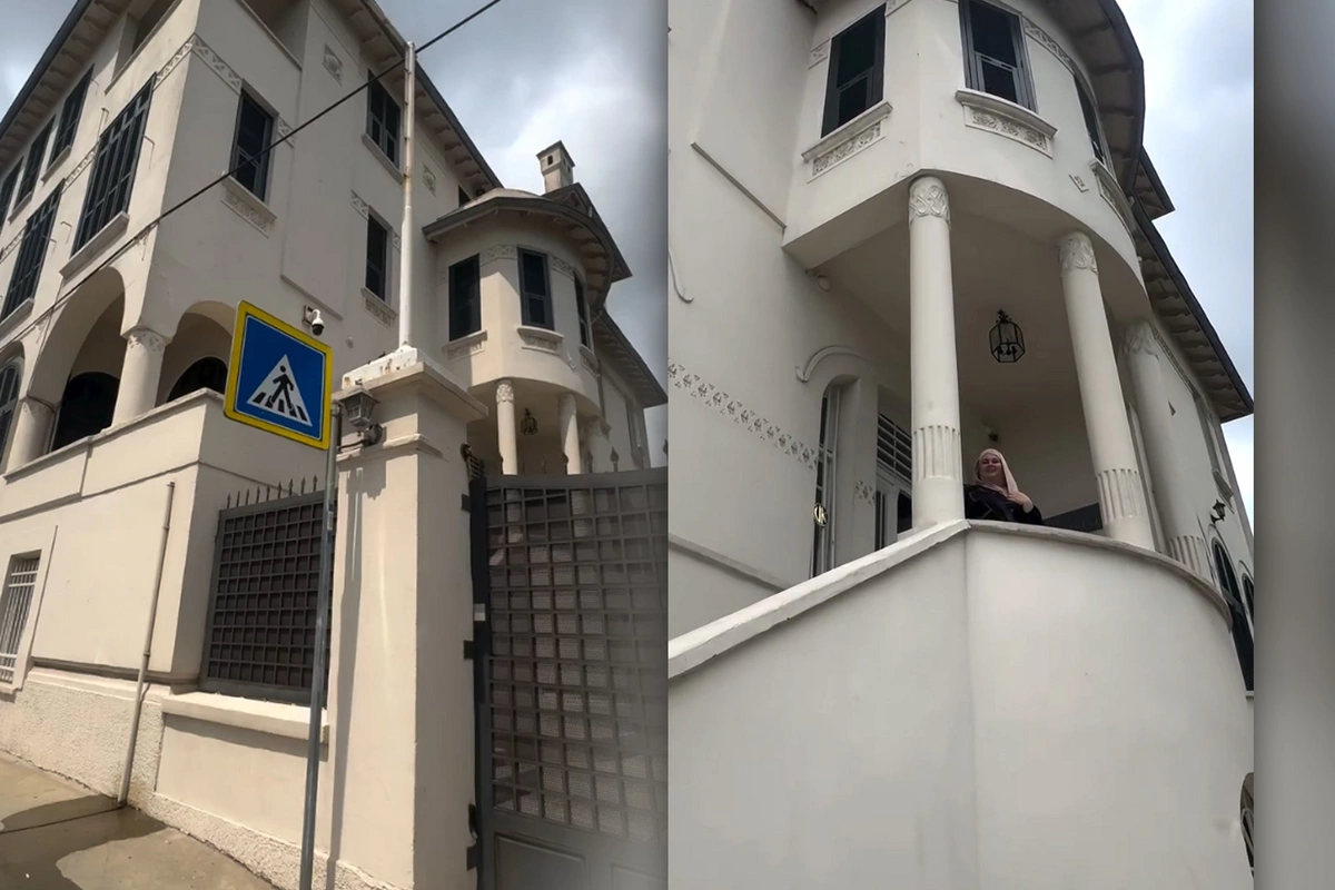 Rafael İsgəndərovun bloger qızı Aşk-ı Memnunun çəkildiyi malikanədə Rafael İsgəndərovun bloger qızı Aşk-ı Memnunun çəkildiyi malikanədə